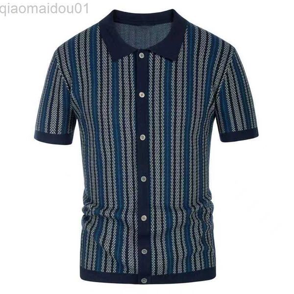 men's casual shirts 2023 summer new polo shirt for men tees striped contrast button cardigan knitted short sleeve slim fit thin male p, White;black
men's casual shirts 2023 summer new polo shirt for men tees striped contrast button cardigan knitted short sleeve slim fit thin male p, White;black