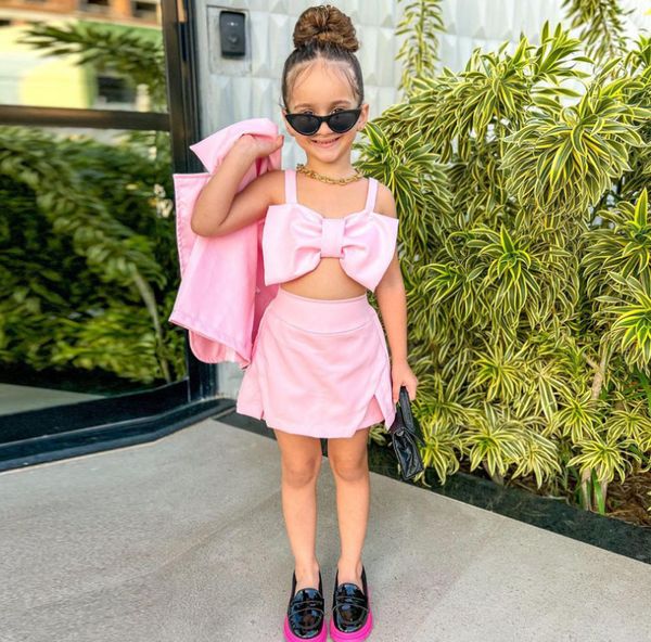 clothing sets retail 2023 baby girls fashion pink 3 pieces coat skirts princess sweet suits 2 7t 230720, White
clothing sets retail 2023 baby girls fashion pink 3 pieces coat skirts princess sweet suits 2 7t 230720, White