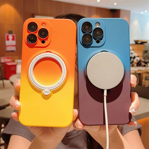 gradient magnetic bracket phone case for iphone 14 pro max 11 12 13 pro max 14plus soft silicone shockproof for magsafe cover
gradient magnetic bracket phone case for iphone 14 pro max 11 12 13 pro max 14plus soft silicone shockproof for magsafe cover