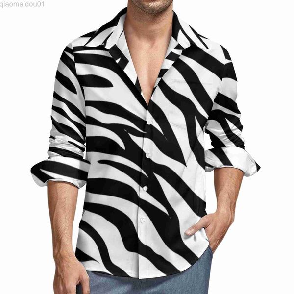 men's casual shirts zebra design y2k casual shirt mens black and white stripes shirt spring trending blouses long sleeve printed oversi, White;black
men's casual shirts zebra design y2k casual shirt mens black and white stripes shirt spring trending blouses long sleeve printed oversi, White;black