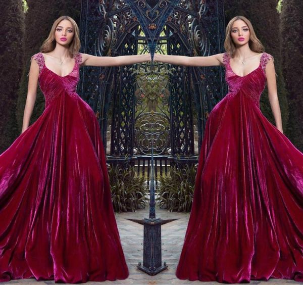 rami salamoun red prom dresses a line scoop neck lace appliques beaded velvet evening gowns formal designer party dresses1559495, Black
rami salamoun red prom dresses a line scoop neck lace appliques beaded velvet evening gowns formal designer party dresses1559495, Black