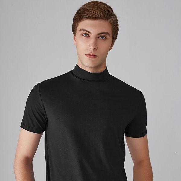 men s t shirts mens high neck slim fit t shirt male quality in summer casual short sleeved t shirt men collar leisure t shir 230720, White;black
men s t shirts mens high neck slim fit t shirt male quality in summer casual short sleeved t shirt men collar leisure t shir 230720, White;black
