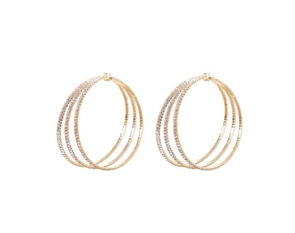 hoop earrings with three circle for lady women party wedding lovers gift engagement jewelry for bride5502787, Golden;silver
hoop earrings with three circle for lady women party wedding lovers gift engagement jewelry for bride5502787, Golden;silver