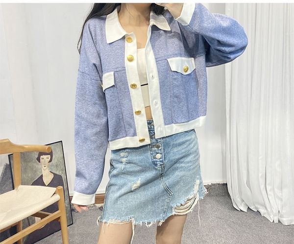women's jackets sandro age reduction blue and white embossed button knitted cardigan, Black;brown
women's jackets sandro age reduction blue and white embossed button knitted cardigan, Black;brown