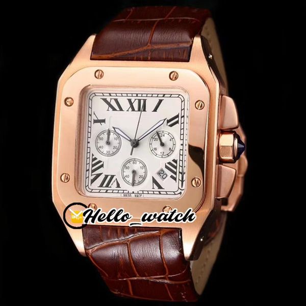42mm 100 w20090x8 w20091x7 watches white dial miyota quartz chronograph mens watch rose gold case satch brown leather strap hi159n, Slivery;brown
42mm 100 w20090x8 w20091x7 watches white dial miyota quartz chronograph mens watch rose gold case satch brown leather strap hi159n, Slivery;brown
