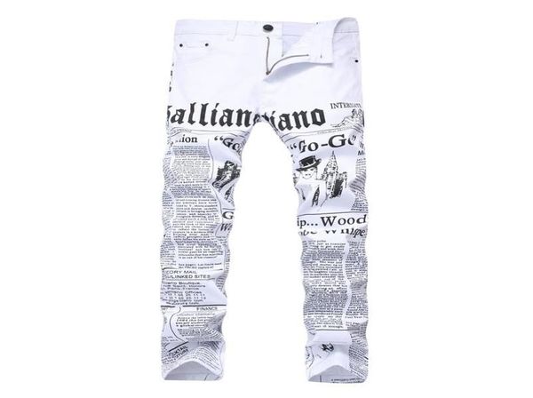 men autumn hip hop denim jeans classic spaper letter printed casual slim cowboys trousers man young fashion white7109935, Blue
men autumn hip hop denim jeans classic spaper letter printed casual slim cowboys trousers man young fashion white7109935, Blue