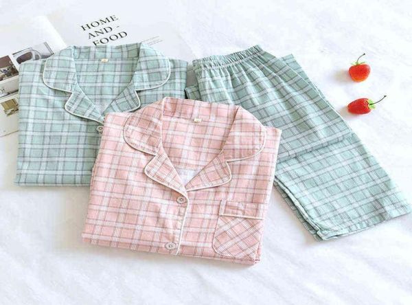 cotton mesh women pyjama sets with pants long sleeves turndown collar pyjama plaid button and pants pijamas mujer j220521354851361924, Black;red
cotton mesh women pyjama sets with pants long sleeves turndown collar pyjama plaid button and pants pijamas mujer j220521354851361924, Black;red