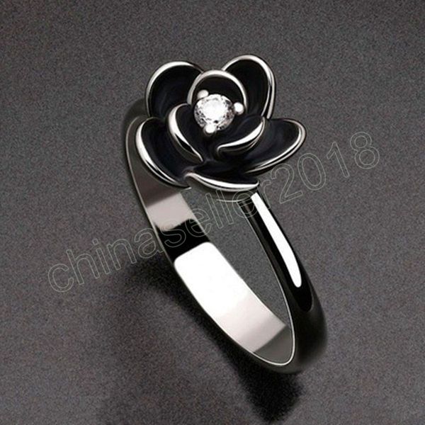 creative 925 silver plated black rose flower zircon ring for women fashion flower rings party jewelry gift
creative 925 silver plated black rose flower zircon ring for women fashion flower rings party jewelry gift
