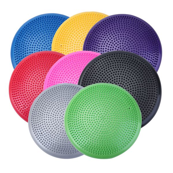 wholesale 33cm durable universal inflatable yoga wobble stability balance disc massage cushion mat yoga exercise fitness point massage ball
wholesale 33cm durable universal inflatable yoga wobble stability balance disc massage cushion mat yoga exercise fitness point massage ball