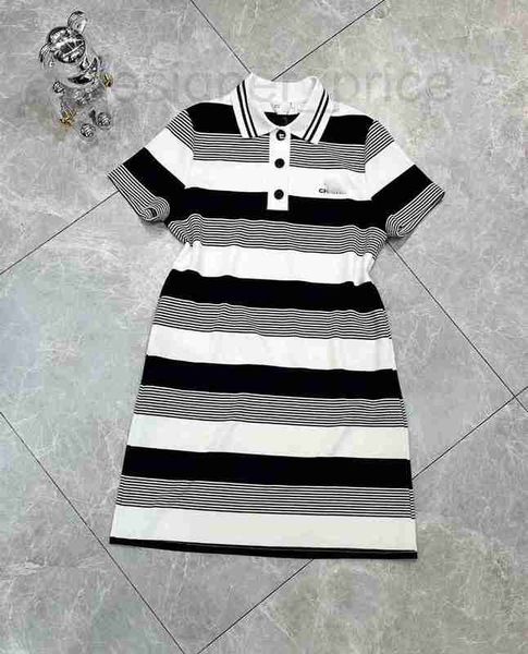 basic & casual dresses designer 23 summer new style simple relaxed slim embroidery stripe contrast polo neck short sleeve dress 5ldb, Black;gray
basic & casual dresses designer 23 summer new style simple relaxed slim embroidery stripe contrast polo neck short sleeve dress 5ldb, Black;gray