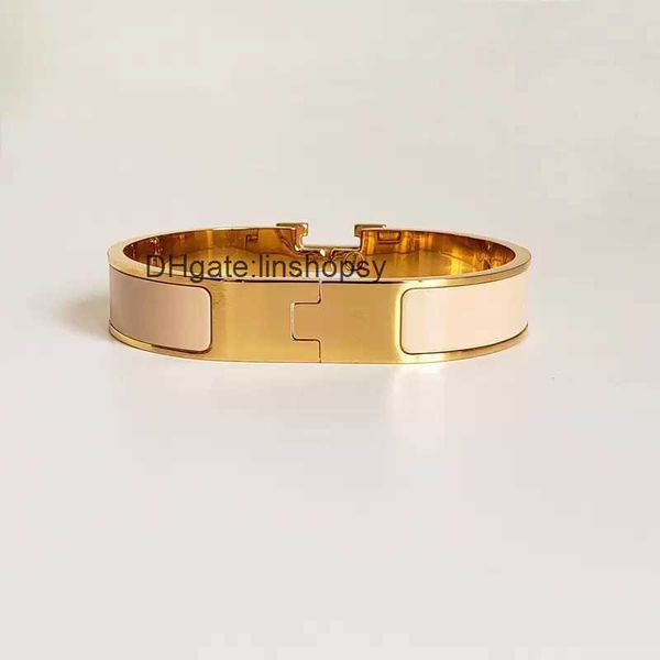 bangle classic h bracelet 18k gold for men enamel women cuff lover's 12mm wide with gift bag, Black
bangle classic h bracelet 18k gold for men enamel women cuff lover's 12mm wide with gift bag, Black