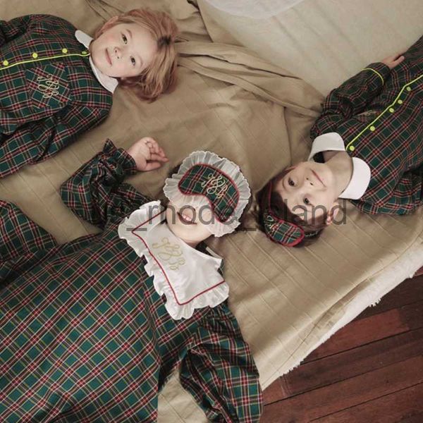 pajamas kids vintage green plaid pajama sets with blindfold.toddler kid home sleepwear pyjamas set for girls boys.childrens clothing x0721, Blue;red
pajamas kids vintage green plaid pajama sets with blindfold.toddler kid home sleepwear pyjamas set for girls boys.childrens clothing x0721, Blue;red