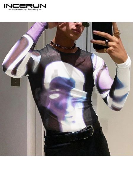 men's tshirts incerun american style men seethrough mesh camiseta casual male stretch printing long sleeve tshirts s5xl 230720, White;black
men's tshirts incerun american style men seethrough mesh camiseta casual male stretch printing long sleeve tshirts s5xl 230720, White;black