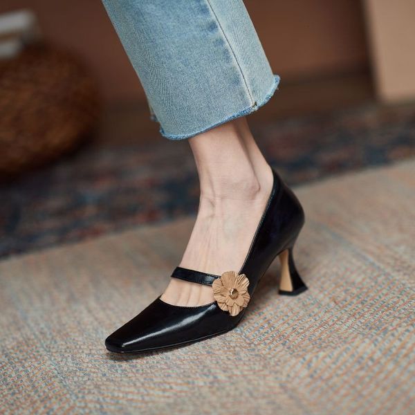 dress shoes shoes for women fashion mary janes women's high heels floral office and career slip-on heels women zapatos mujer 230721, Black
dress shoes shoes for women fashion mary janes women's high heels floral office and career slip-on heels women zapatos mujer 230721, Black