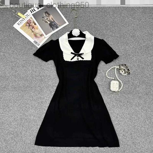fashion designer casual dresses for women polo dress women summer new waist shrinking bow knitted short sleeve dress, Black;gray
fashion designer casual dresses for women polo dress women summer new waist shrinking bow knitted short sleeve dress, Black;gray