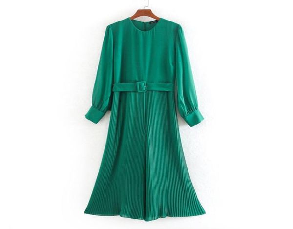 stylish chic green tie belt waist jumpsuits women fashion oneck collar jumpsuits elegant ladies pleated5328823, Black;white
stylish chic green tie belt waist jumpsuits women fashion oneck collar jumpsuits elegant ladies pleated5328823, Black;white