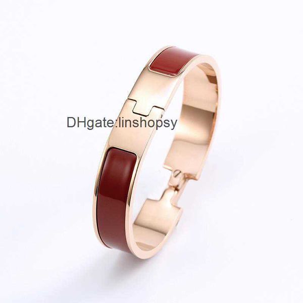 clic bracelet h lovers bangle designer jewelry pm and gm size narrow bracelet in enamel with gold-plated hardware bracelets designer for wom, Black
clic bracelet h lovers bangle designer jewelry pm and gm size narrow bracelet in enamel with gold-plated hardware bracelets designer for wom, Black