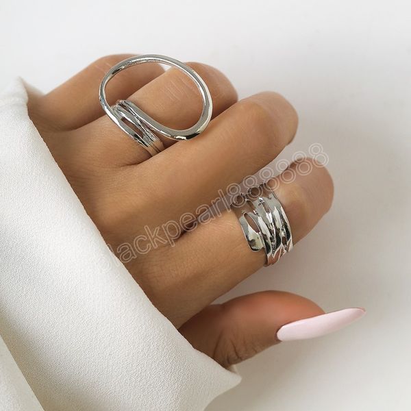 irregular wide geometry rings set for women trendy adjustable open finger rings ladies 2023 fashion jewelry accessories female, Silver
irregular wide geometry rings set for women trendy adjustable open finger rings ladies 2023 fashion jewelry accessories female, Silver