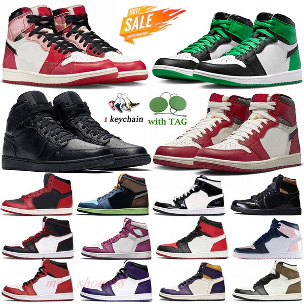 outdoor jumpman 1 1s basketball shoes men women lucky green spiderverse lost and found denim patent bred sneakers sports trainers
outdoor jumpman 1 1s basketball shoes men women lucky green spiderverse lost and found denim patent bred sneakers sports trainers