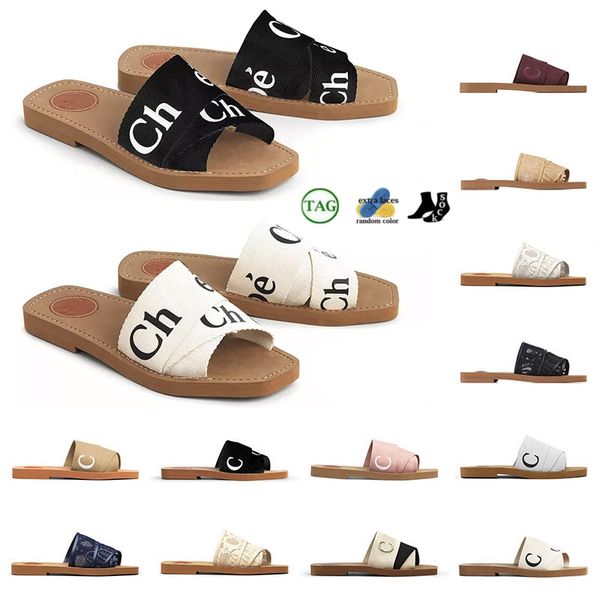 slipper slides luxury white black pink beige pink dark red lace lettering fabric canvas woman's woody flat
slipper slides luxury white black pink beige pink dark red lace lettering fabric canvas woman's woody flat