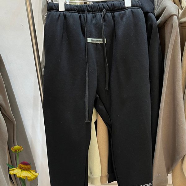 men s pants lee fog essentials high street hip hop simple all match sweatpants quality men women essentials trousers 230721, Black
men s pants lee fog essentials high street hip hop simple all match sweatpants quality men women essentials trousers 230721, Black