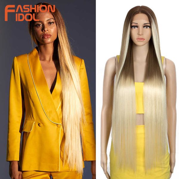 synthetic wigs 38 inch straight hair synthetic lace front wigs for women high temperature fiber ombre blonde highlight cosplay wig 230227, Black
synthetic wigs 38 inch straight hair synthetic lace front wigs for women high temperature fiber ombre blonde highlight cosplay wig 230227, Black