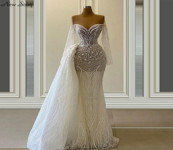 gorgeous mermaid long sleeve lace wedding dresses with removable train overskirts 2020 illusion o neck bridal gowns6417966, White
gorgeous mermaid long sleeve lace wedding dresses with removable train overskirts 2020 illusion o neck bridal gowns6417966, White