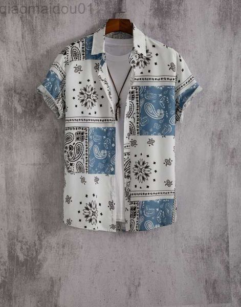 men's casual shirts men clothing 2023 european and american fashion short-sleeved casual simple fashion men's digital printing new, White;black
men's casual shirts men clothing 2023 european and american fashion short-sleeved casual simple fashion men's digital printing new, White;black