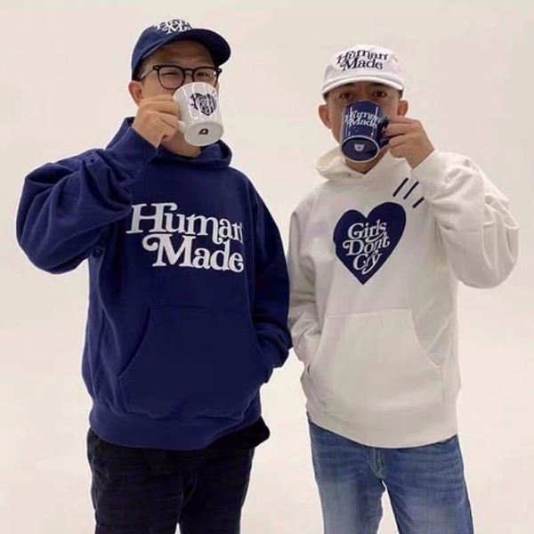 men's hoodies sweatshirts japan fashion brand human made fleece hoodies sweatshirt men women cotton girls don't cry hoody oversize, Black
men's hoodies sweatshirts japan fashion brand human made fleece hoodies sweatshirt men women cotton girls don't cry hoody oversize, Black