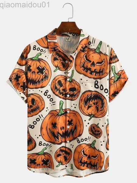 men's casual shirts men's halloween pumpkin graphic print short sleeve shirt retro funny pumpkin element pattern party wear l23072, White;black
men's casual shirts men's halloween pumpkin graphic print short sleeve shirt retro funny pumpkin element pattern party wear l23072, White;black