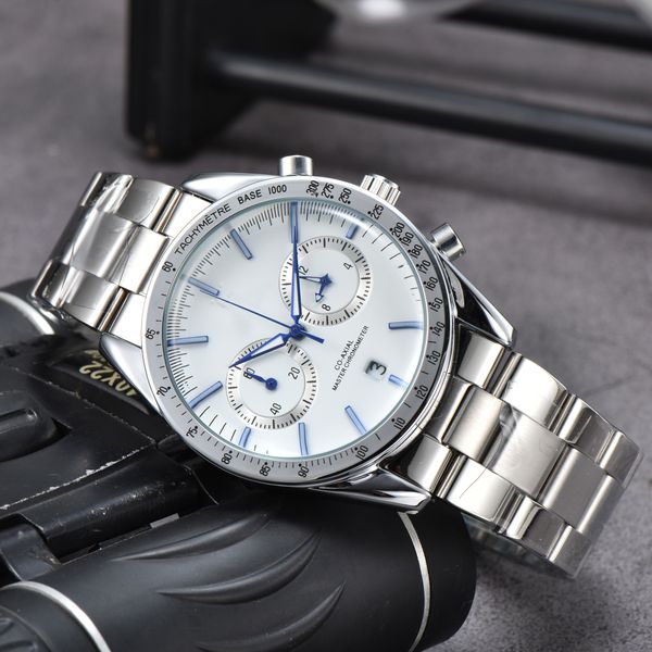 omegx binocular series watch for men fashion chronograph stainless steel sapphire mirror calendar quartz automatic designer movement watches, Slivery;black
omegx binocular series watch for men fashion chronograph stainless steel sapphire mirror calendar quartz automatic designer movement watches, Slivery;black