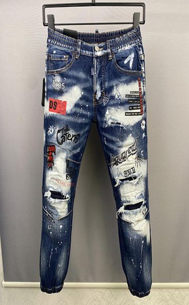 2022 new men dsq jeans hole light blue dark gray italy brand man long pants trousers streetwear denim skinny slim straight biker j3153096 
2022 new men dsq jeans hole light blue dark gray italy brand man long pants trousers streetwear denim skinny slim straight biker j3153096
