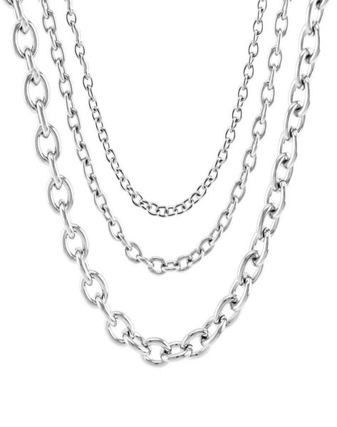 468mm stainless steel diy rolo link chain necklace bulk chaine acier inoxydable acero inoxidable cadena whole3736977, Silver
468mm stainless steel diy rolo link chain necklace bulk chaine acier inoxydable acero inoxidable cadena whole3736977, Silver