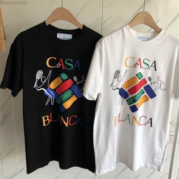 casablanca tennis club colorful letters t-shirt men women casa blanca inside tag anime harajuku tee shirt, White;black
casablanca tennis club colorful letters t-shirt men women casa blanca inside tag anime harajuku tee shirt, White;black