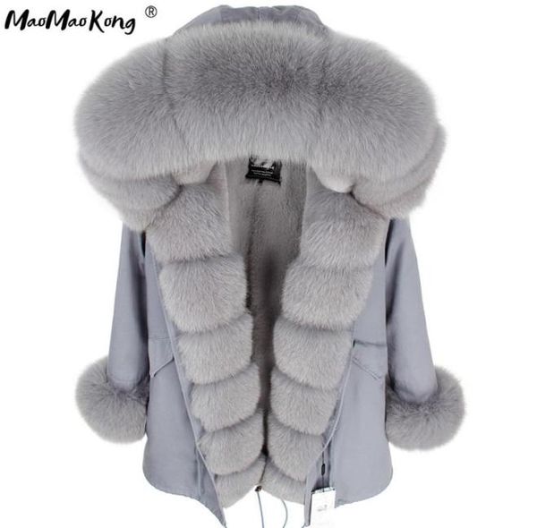 maomaokong winter women gray natural real fox fur jacket hooded thick warm fashion real fur coat long parkas black waterproof 20115598173
maomaokong winter women gray natural real fox fur jacket hooded thick warm fashion real fur coat long parkas black waterproof 20115598173
