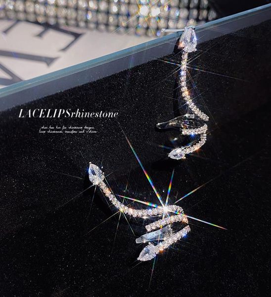 fashion niche back design sense serpentine zircon earrings ear bone clip light luxury integrated women clipon jewelry clipon s9262347, Silver
fashion niche back design sense serpentine zircon earrings ear bone clip light luxury integrated women clipon jewelry clipon s9262347, Silver