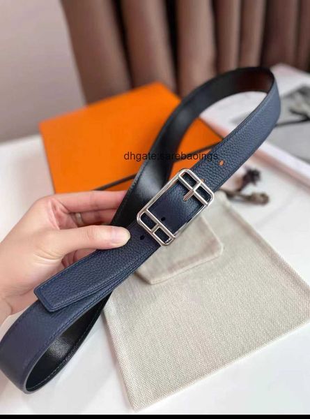 men belts designer mens and woman fashion togo leather classic reversible belt black brown h gold and silver buckle he078
men belts designer mens and woman fashion togo leather classic reversible belt black brown h gold and silver buckle he078
