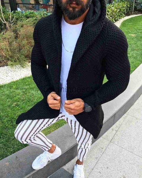men's sweaters fashion men sweater cardigan 2021 new autumn winter slim solid color long sleeved cardigan hooded knitted sweater men�, White;black
men's sweaters fashion men sweater cardigan 2021 new autumn winter slim solid color long sleeved cardigan hooded knitted sweater men�, White;black