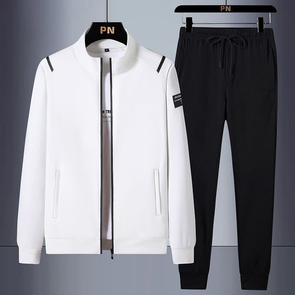 men's tracksuits casual tracksuit spring autumn sportswear men 2 piece sets sweatpants print brand zipper male sweatshirt suit plus siz, Gray
men's tracksuits casual tracksuit spring autumn sportswear men 2 piece sets sweatpants print brand zipper male sweatshirt suit plus siz, Gray
