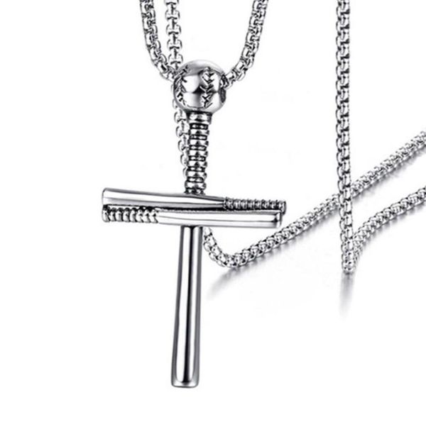 12pcs european and american outdoor baseball cross pendant necklace fashion personality man039s accessories 3color7903550, Silver
12pcs european and american outdoor baseball cross pendant necklace fashion personality man039s accessories 3color7903550, Silver
