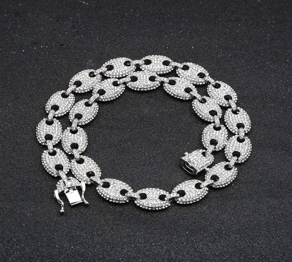 2019 new hip hop men039s necklace fashion coffee beans full of pig nose alloy necklace jewelry5941066, Black
2019 new hip hop men039s necklace fashion coffee beans full of pig nose alloy necklace jewelry5941066, Black