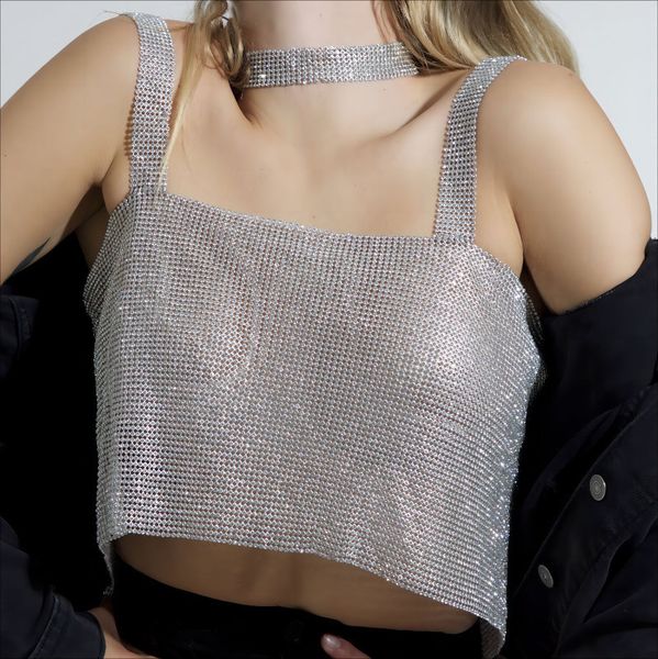 women's tanks camis 2023 fashion solid backless straps full diamonds sequins cami cropped for women bling s party crop 230720, White
women's tanks camis 2023 fashion solid backless straps full diamonds sequins cami cropped for women bling s party crop 230720, White