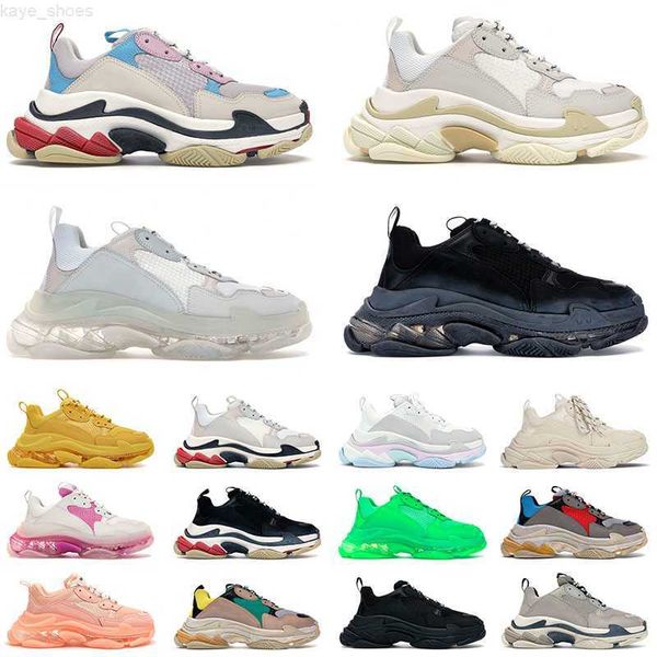 2022 s designer casual shoes mens womens clear sole triple white neon green pink yellow blue rainbow beige sports sneakers trainers, Black
2022 s designer casual shoes mens womens clear sole triple white neon green pink yellow blue rainbow beige sports sneakers trainers, Black