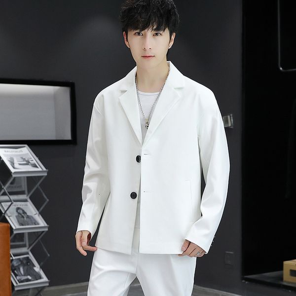 men's suits blazers 2023four seasons boutique gentleman fashion handsome casual business men's suit party korean version slim smal, White;black
men's suits blazers 2023four seasons boutique gentleman fashion handsome casual business men's suit party korean version slim smal, White;black