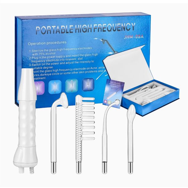 face massager 4in1 high frequency electrode wand w neon electrotherapy glass tube acne spot remover home spa beauty device therapy 230720
face massager 4in1 high frequency electrode wand w neon electrotherapy glass tube acne spot remover home spa beauty device therapy 230720