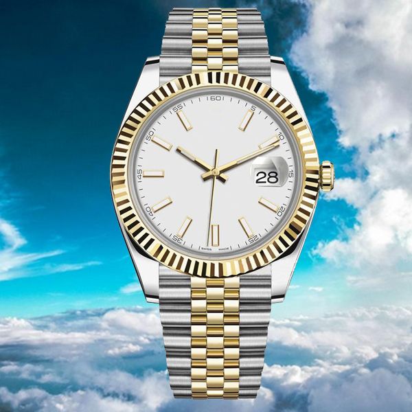 high-end watch mechanical movement designer watches 28mm 31mm 36mm 41mm full stainless steel 904l life waterproof montre de luxe sapphire wr, Slivery;brown
high-end watch mechanical movement designer watches 28mm 31mm 36mm 41mm full stainless steel 904l life waterproof montre de luxe sapphire wr, Slivery;brown
