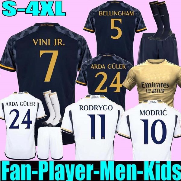 xxxl 4xl mbappe home soccer jerseys 22 23 24 fans player football shirt vini jr tchouameni modric valverde 2023 2024 men kids real madrids k, Black;yellow
xxxl 4xl mbappe home soccer jerseys 22 23 24 fans player football shirt vini jr tchouameni modric valverde 2023 2024 men kids real madrids k, Black;yellow