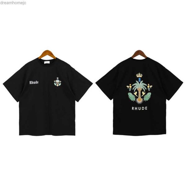 coconut tree crown pattern rhude men women t-shirt harajuku oversized rhude short sleeve tee anime clothes, White;black
coconut tree crown pattern rhude men women t-shirt harajuku oversized rhude short sleeve tee anime clothes, White;black