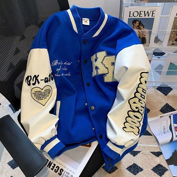 men's jackets american vintage klein blue hip hop y2k loose men and women thin baseball clothes street racing clothes jacket 3xl 230720, Black;brown
men's jackets american vintage klein blue hip hop y2k loose men and women thin baseball clothes street racing clothes jacket 3xl 230720, Black;brown
