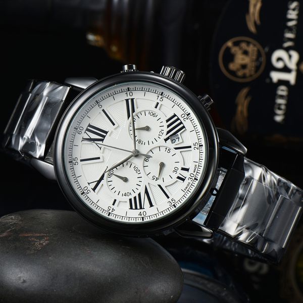 brand high-end brand watch for men classic fashion multifunction chronograph stainless steel waterproof quartz watch reloj hombre, Slivery;black
brand high-end brand watch for men classic fashion multifunction chronograph stainless steel waterproof quartz watch reloj hombre, Slivery;black